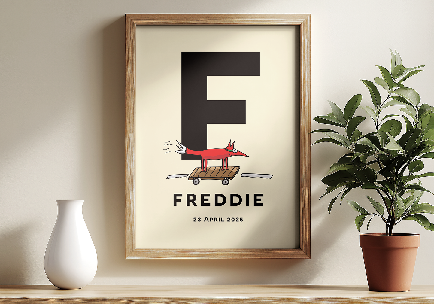 Fox! Birth Poster
