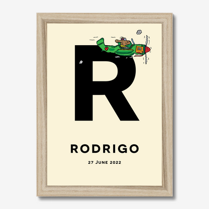Flying Dog! Birth Poster